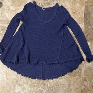 Free People Moonshine Cold Shoulder Sweater